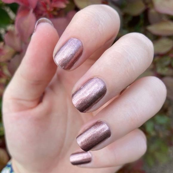 Color Street - Gratitude is everything, muted metallic medium brown shade - Picture 2 of 16